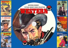 Western-Cowboy Picture Library UK Comics On PC DVD Rom (CBR Format)