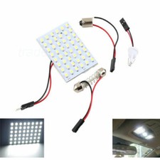 White Car Interior Light Panel