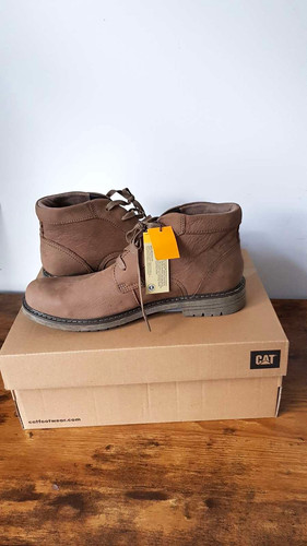 Cat men brown leather - brown,