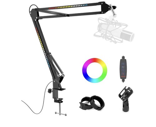 Adjustable mic boom arm stand - mic,