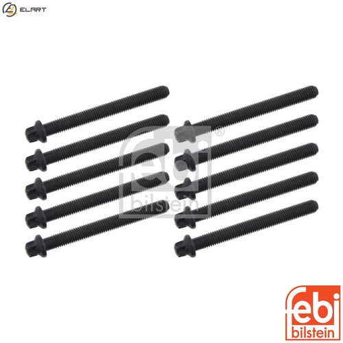 Cylinder head bolt set 04082 - head,