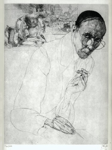 Rare self portrait - a,