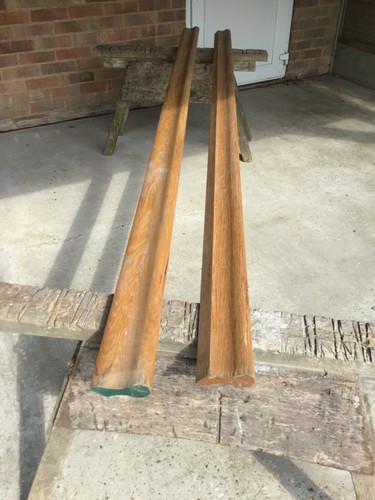 Lengths solid oak - x2,