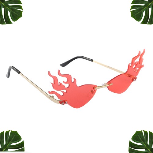 Rimless flame sunglasses - ,