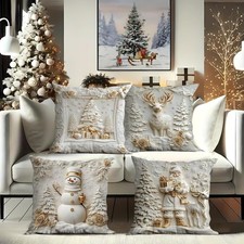 4 Pack Christmas Pillow
