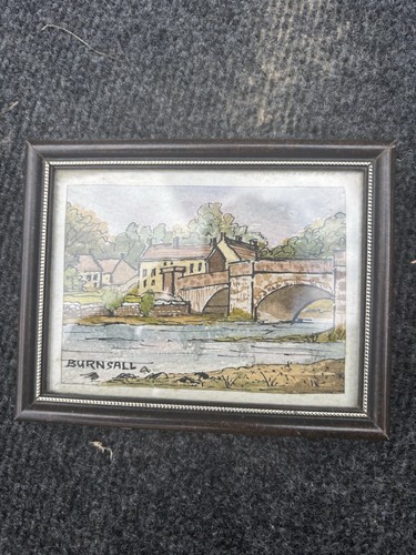 Vintage burnsall bridge - vintage,