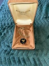 House Of Broomfield 1947 Wren Farthing Enamelled Coin Necklace In Box - NEW