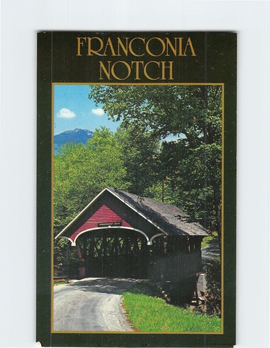 Postcard flume bridge mt - bridge,