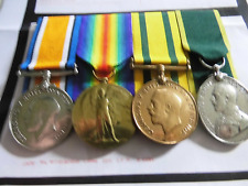 TERRITORIAL FORCE WAR MEDAL GROUP CORPORAL COOK EAST SURREY M.G.C. & TANK CORPS