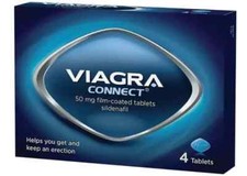 Viagra Connect - 50mg - Pack of 4 Tablets - BRAND MAY VARY