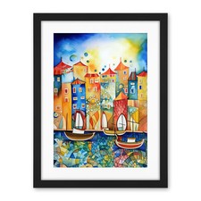 Abstract Sailing Seafront