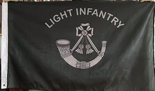 Light Infantry 5’ x 3’ Colours Flag ( LI ) 14