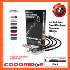Goodridge Steel Black Brake