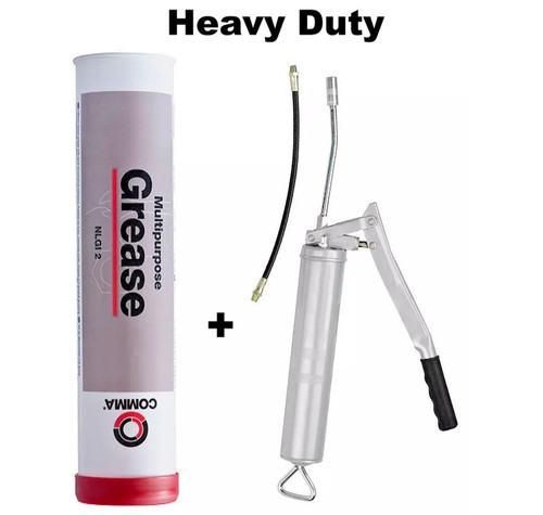 Heavy duty grease gun kit - kit, +