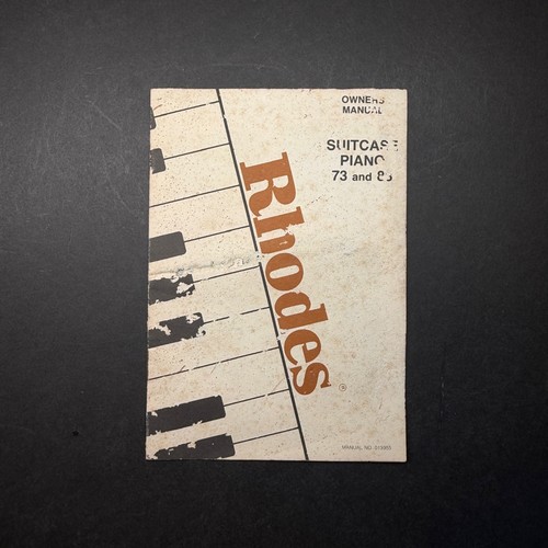 Vintage rhodes suitcase piano - vintage,