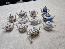Porcelain Art Mini Teapot – Unique Handpainted Decor	 Bundle