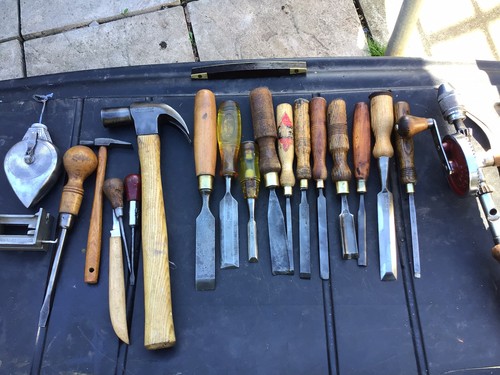 Vintage job lot wood - vintage,