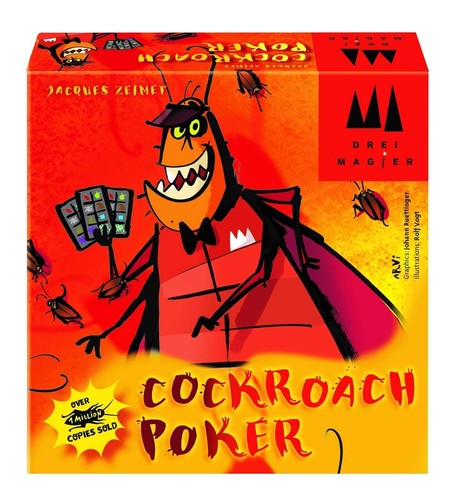 Cockroach poker game - game, english