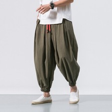 Men Harem Elasticated Waist