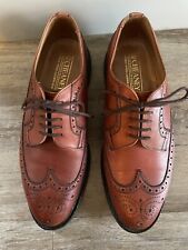 Joseph Cheaney Brogues Brown Size 8F Bench made in Excellent Condition 