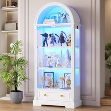 Arched Display Cabinet with