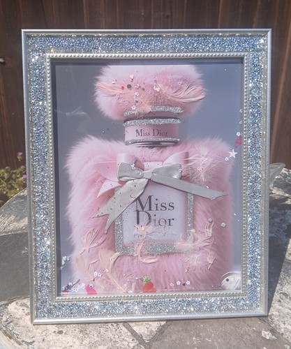 Pink fluffy diamond - pink,