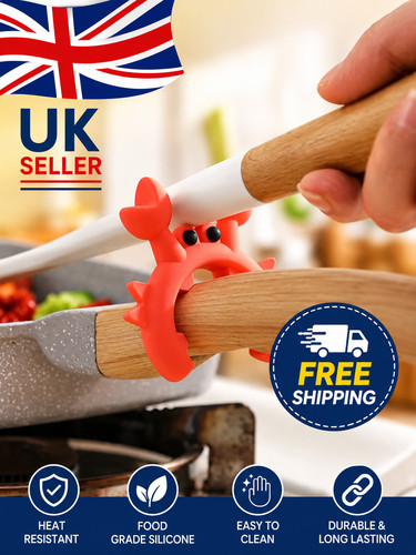 Silicone crab spoon - silicone, rest