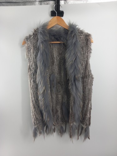 Genuine grey rabbit - genuine,