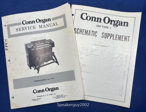 Original conn organ - conn, service