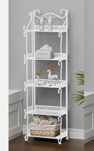 Tier metal ladder shelf - 5,