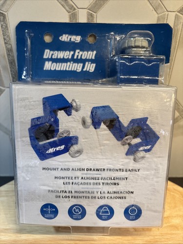 Kreg drawer front mounting jig - drawer,