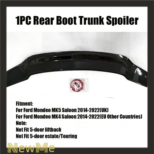 Rear spoiler boot trunk lip - spoiler,