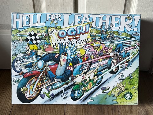Hell for leather with - hell,