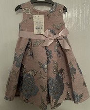 Monsoon Pink Baby Girl Dress