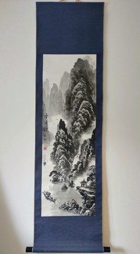 Vintage chinese scroll - vintage,