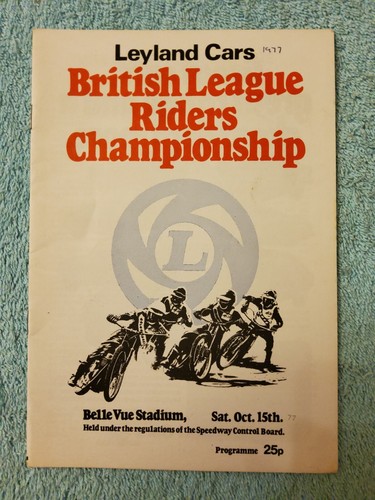 Belle vue speedway 1977 - vue,