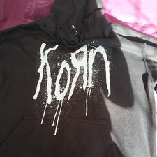 KORN Hoodie,black,small,new No Tags