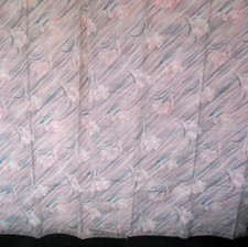 DRALON Pink Rose Grey CURTAINS