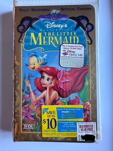 The little mermaid - little, (vhs,