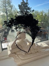 Black Feather Headband