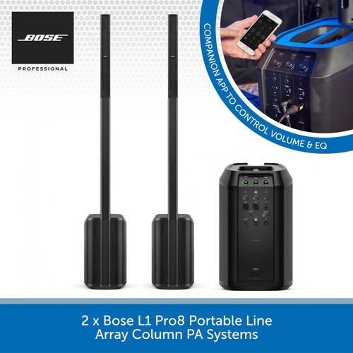 Bose pro8 portable line - x, l1