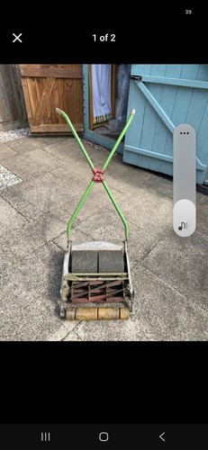 Ransomes ajax push lawn - push,