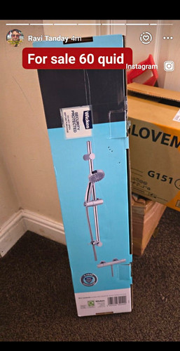 Wickes chrome shower - wickes, set