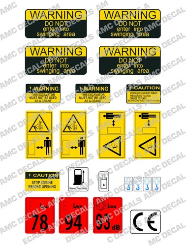 Takeuchi mini digger - mini, safety