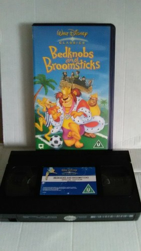 Bedknobs broomsticks vhs - bedknobs, &
