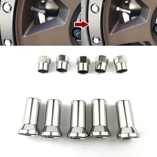 5pcs tr414 chrome car - chrome, tyre
