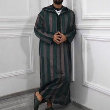 2026 New Men's Moroccan Hooded