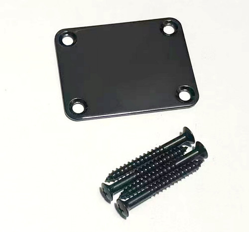Bolt neck plate black nickel - neck,
