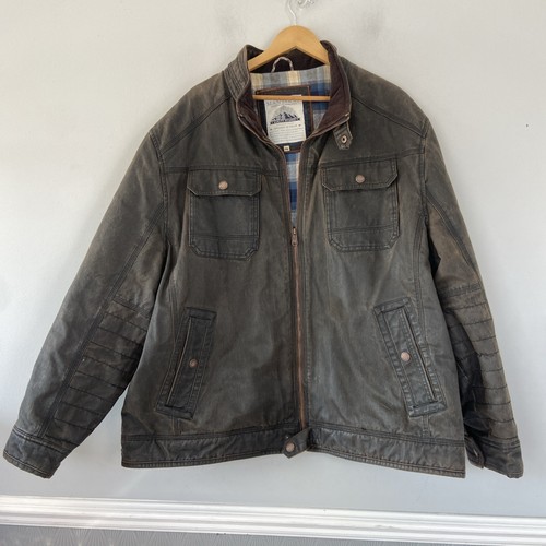 Mantaray wax jacket mens - wax,