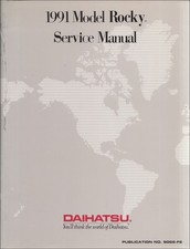 1991 Daihatsu Rocky Service